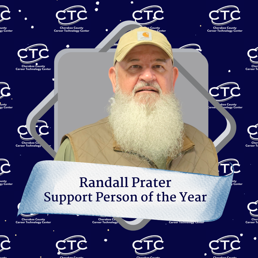 Randall Prater Support Person of the Year